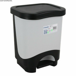 Poubelle Tontarelli Idea Gris 10 L