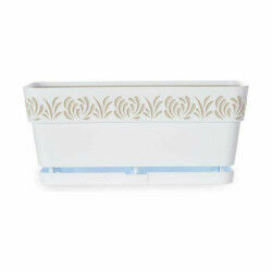 Jardinière Stefanplast Gaia Blanc Plastique 13,3 x 12,3 x 29,3 cm (12 Unités)