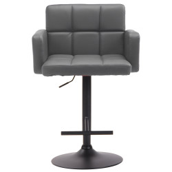 Tabouret de bar Los Angeles noir gris