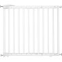 Badabulle Barriere de Sécurité Deco Pop - Barriere Extensible pour Ouverture de 63 a 106cm - Fixation Vis, Blanc