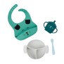 Babymoov Coffret Repas 15-24 m LEARN'ISY, 1 Bol, 1 Tasse, 1 Bavoir, 1 Cuillere, Chien