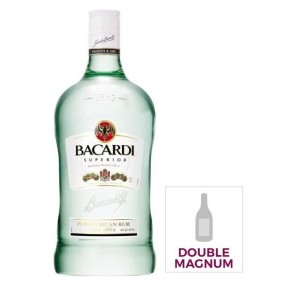 Rhum Bacardi Carta Blanca - Rhum blanc - Puerto Rico - 37,5%vol - 300cl