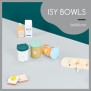 Babymoov ISY BOWLS 6 Pots de conservation en Verre Borosilicate - Gradués 250ml