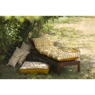 Coussin bain de soleil - JARDIN PRIVE - FLOCONS ELECTRO - Cumin