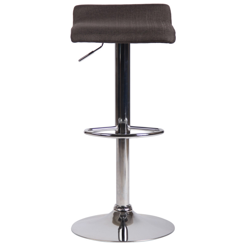 Tabouret de bar Dyn V2 tissu C gris foncé