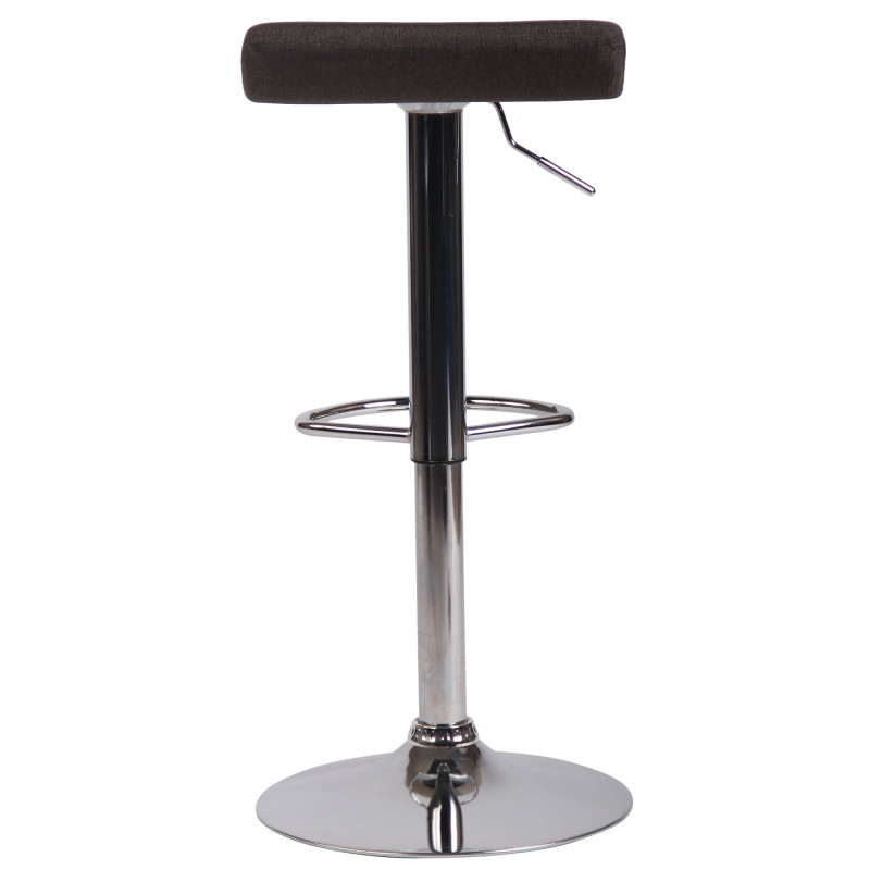 Tabouret de bar Dyn V2 tissu C gris foncé