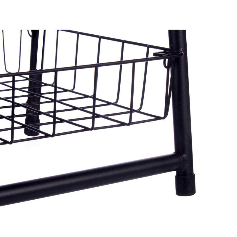 Étagère Kinvara CN-W2672C-A Noir Fer 44 x 31 x 90 cm