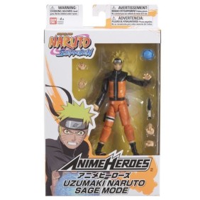 Figurine Naruto Mode Hermite - BANDAI Anime Heroes - 17 cm - 16 points d'articulation