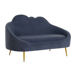 Canapé DKD Home Decor Bleu...