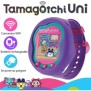 Tamagotchi Uni - Bandai - Modele Violet - Animal de compagnie virtuel connecté avec bracelet montre