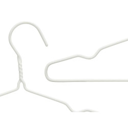 Jeu de porte-manteaux Kipit 29100192 Blanc Métal Silicone Enfant 30 x 18 x 1 cm (24 Unités)