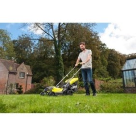 RYOBI Pack ONE+ tondeuse + coupe-bordures 18V sans fil RLM1833BLT1825M : tondeuse RLM18X33B40 et coupe-bordures OLT1825M OFFERT