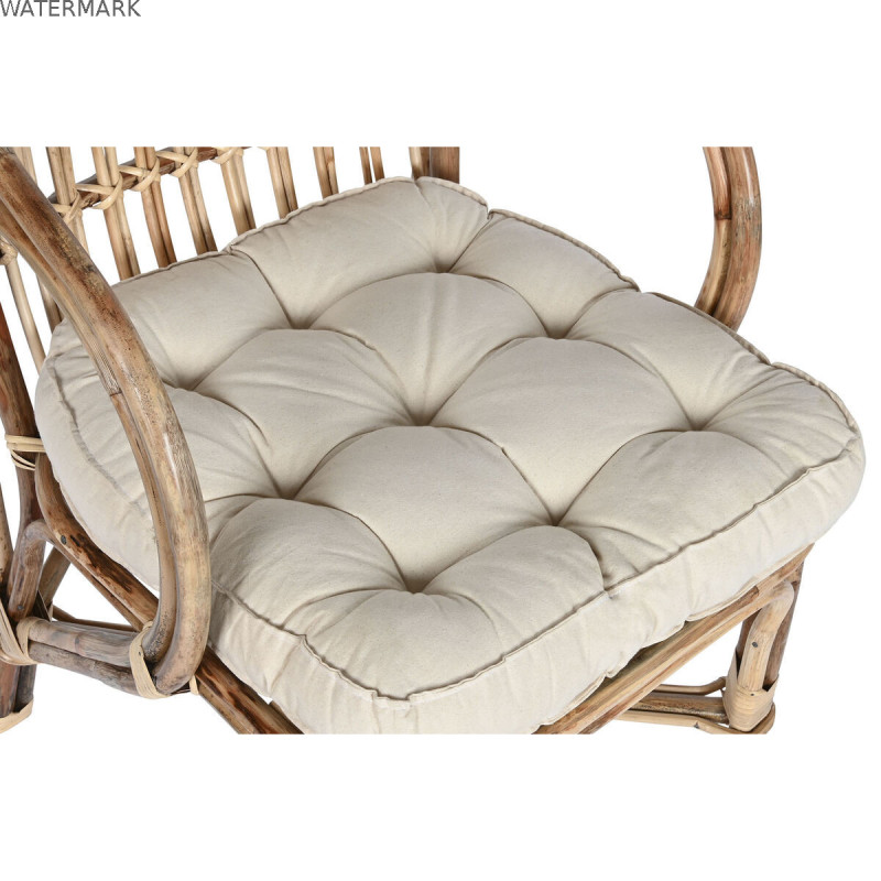Chaise de jardin Home ESPRIT Bambou Rotin 58 x 65 x 85 cm