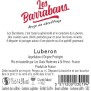 Les Barrabans 2022 Luberon - Vin rouge de la Vallée du Rhône