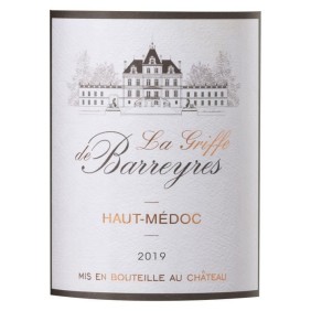 La Griffe de Barreyres 2019 Haut-Médoc - Vin rouge de Bordeaux