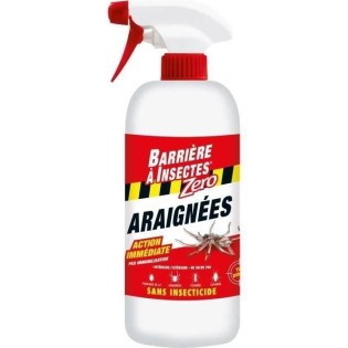 Barriere a Insectes Spécial Araignées Zero Insecticide - Pret a l'Emploi 1 L