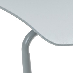 Lot de 2 chaises Houma grises