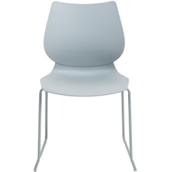 Lot de 2 chaises Houma grises