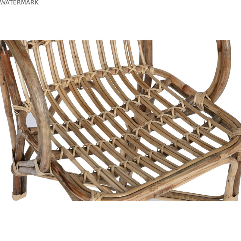 Chaise de jardin Home ESPRIT Bambou Rotin 58 x 65 x 85 cm