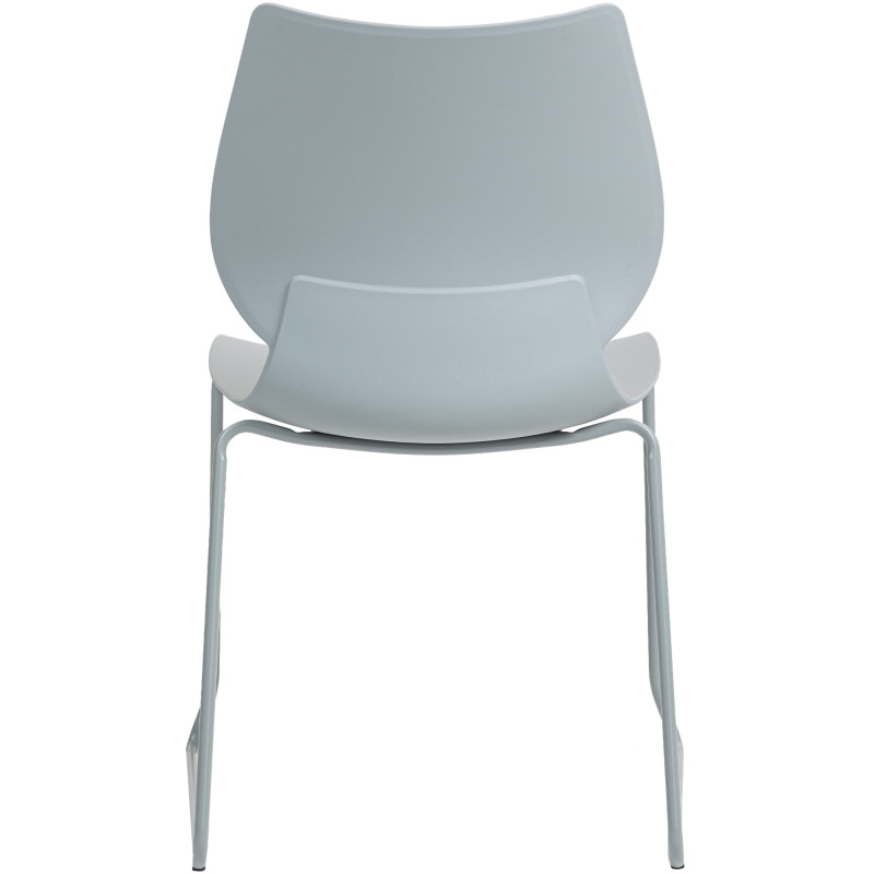 Ensemble de 2 chaises Houma, grises