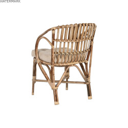Chaise de jardin Home ESPRIT Bambou Rotin 58 x 65 x 85 cm