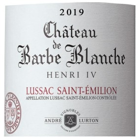 Château de Barbe Blanche Cuvée Henri IV 2021  Lussac Saint-Emilion - Vin Rouge de Bordeaux