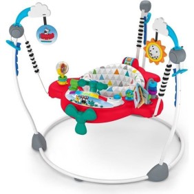 Sauteur avec jeux interactifs - BABY EINSTEIN - Ocean Explorers Airplane Adventure 2 en 1 - Avec lumieres - 6 mois et plus