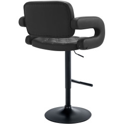 Tabouret de bar Dublin noir noir