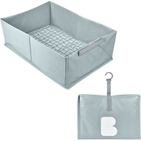 Baignoire pliable BEABA Pop Up Camele'o - Gris - Pour bébé des la naissance