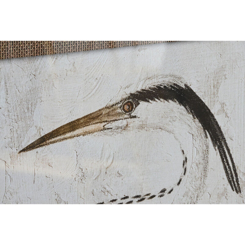 Cadre Home ESPRIT Oiseau Oriental 70 x 4 x 100 cm (2 Unités)