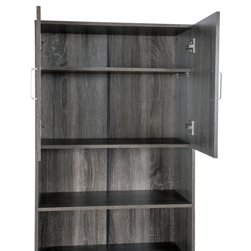 Estantería de madera Gardiner para la lavadora Gris oscuro