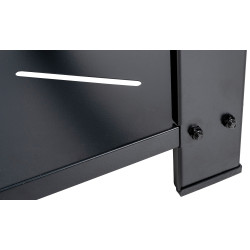 Base metálica para lavadoras Lunas Negro