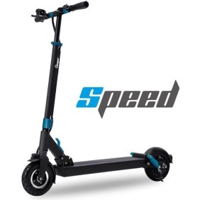 Trottinette électrique - BEEPER - SPEED - 350W 6Ah - 8 - Noir/Bleu