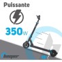 Trottinette électrique - BEEPER - SPEED - 350W 6Ah - 8 - Noir/Bleu