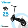 Trottinette électrique BEEPER Cross FX1000-S - 1000 W - Pliable - Batterie Plomb - 36 V - Sans selle