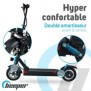 Trottinette électrique pliable - BEEPER MAX FX10-G2-26 - 500W - 10 pouces - 48V - 26Ah