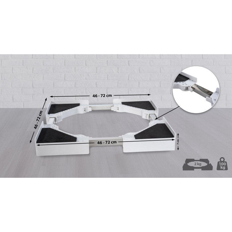 cadre de connexion blanc pour machine ? laver