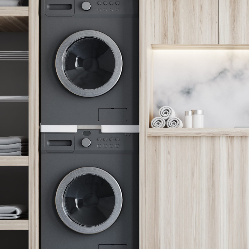 cadre de connexion blanc pour machine ? laver