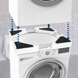 cadre de connexion blanc pour machine ? laver