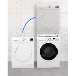 Cadre de raccordement pour machine ? laver Banham blanc