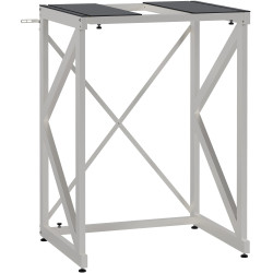 Étagère pour machine à laver Caleb blanche