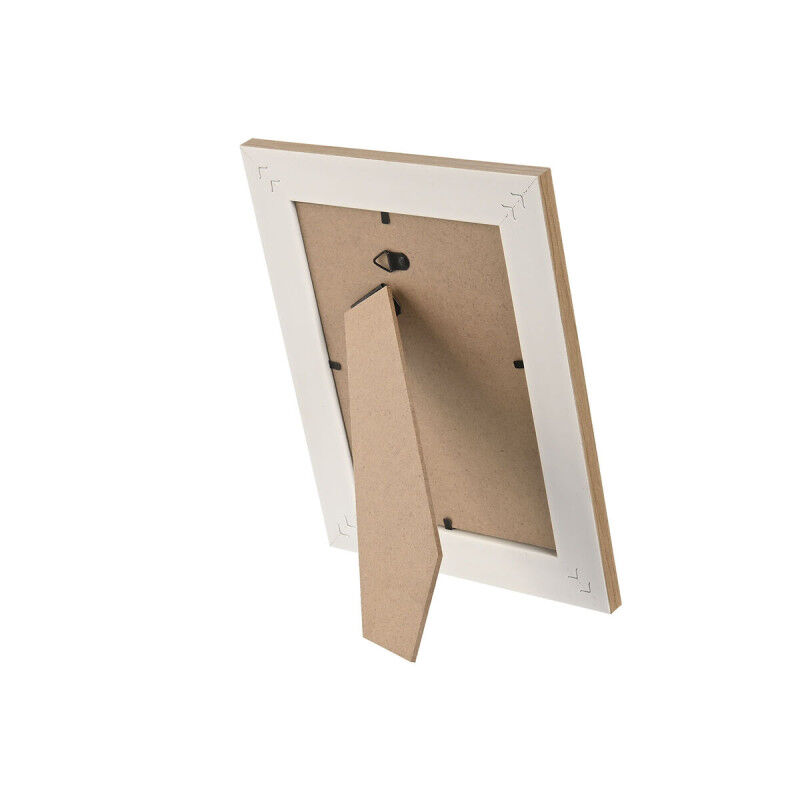 Cadre photo Home ESPRIT Multicouleur Aluminium Verre Bois MDF Scandi 16 x 2,8 x 21 cm (4 Unités)