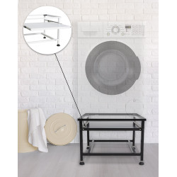 Châssis de base pour machine à laver Melfort noir