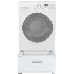 Base metálica Folly para lavadora Blanco