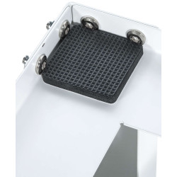 Base metálica Folly para lavadora Blanco