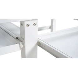 Pedestal Tampa doble para lavadoras Blanco