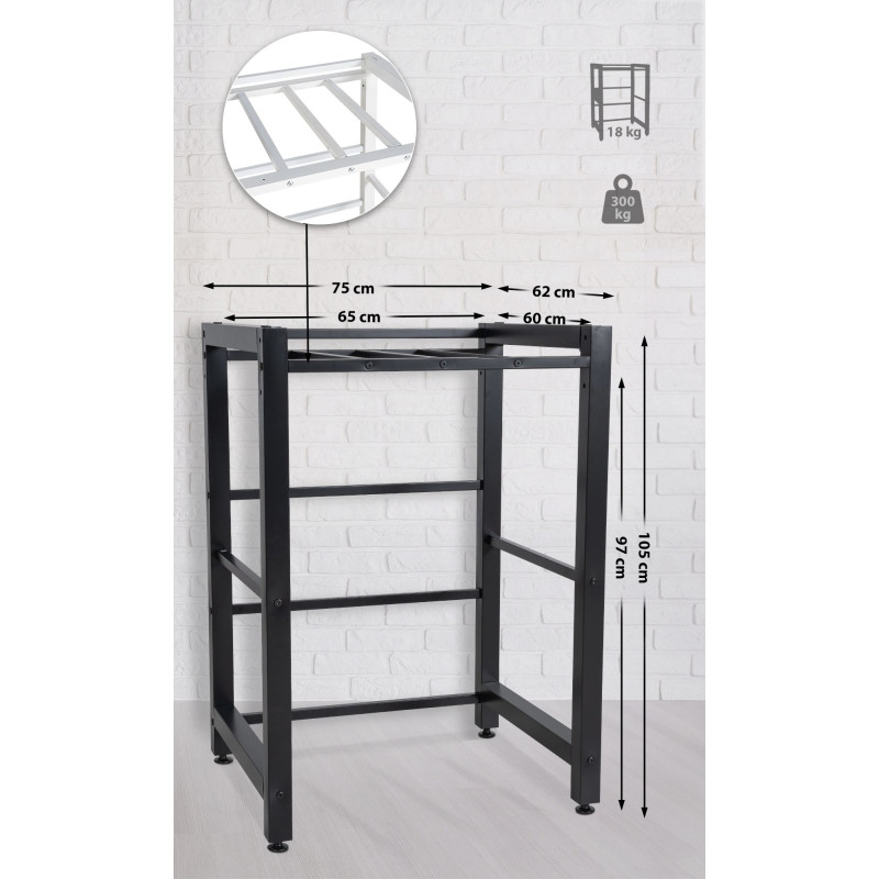 Waschmaschinenregal Medina