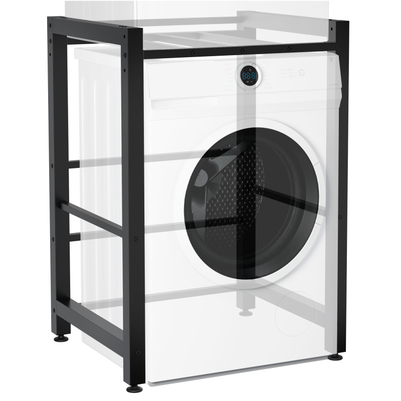 Estante para lavadoras Medina Negro