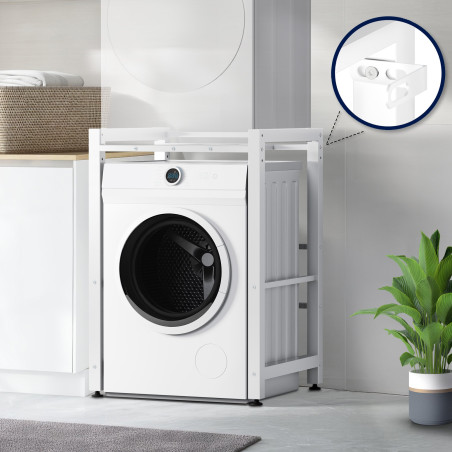 Estante para lavadoras Medina Blanco