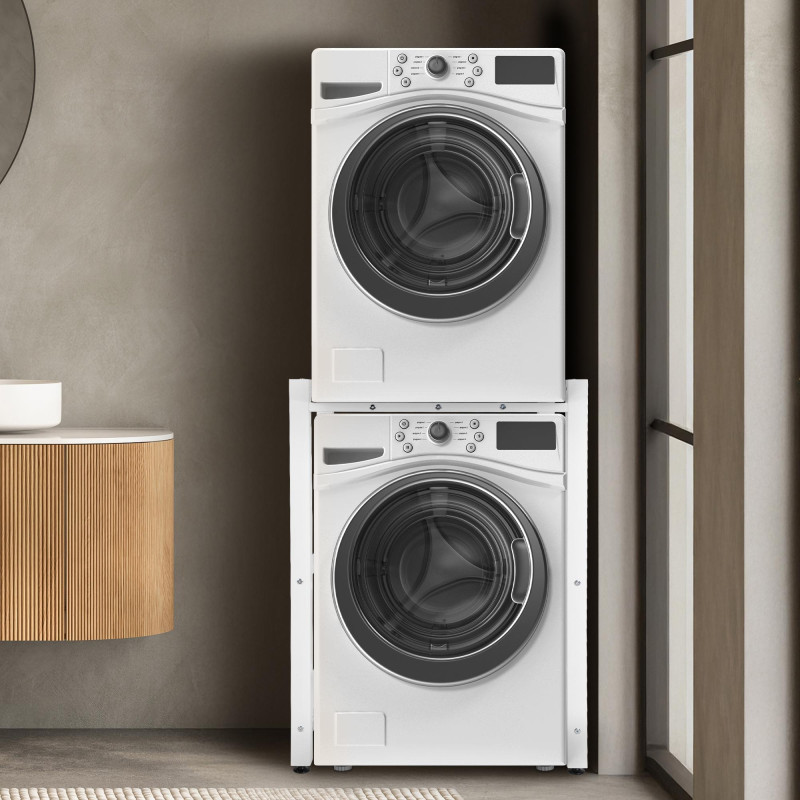 Estante para lavadoras Medina Blanco